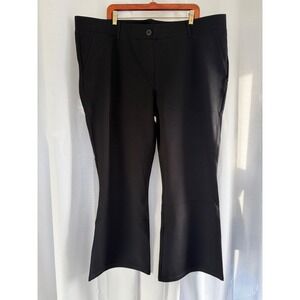 Betabrand Bootcut Pant Women's 3X Petite Yoga Pants Black Office Travel‎ Career